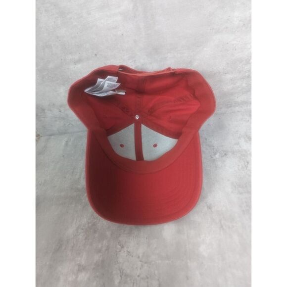 NWT The North Face Berkeley California RED Trucker Snapback Hat Cap Mens New - Picture 5 of 7